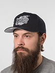 Бейсболка MITCHELL NESS арт. HP10422-HROBLCK Houston Rockets NBA (черный)